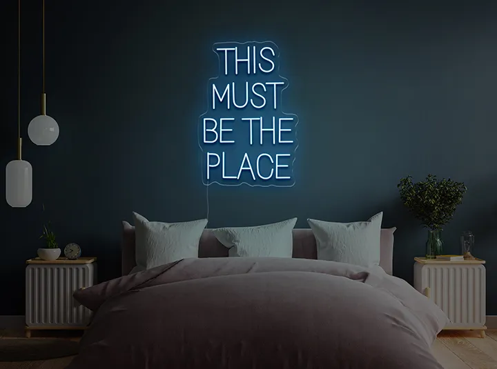 THIS MUST BE THE PLACE - Insegne al neon a LED