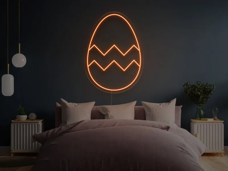 Uovo - Insegne al neon a LED