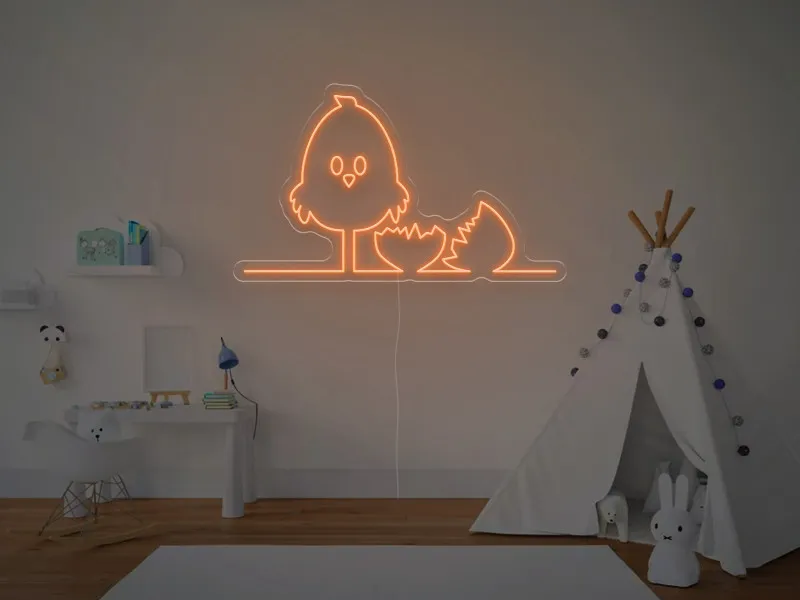 Uccellino - Insegna Neon LED