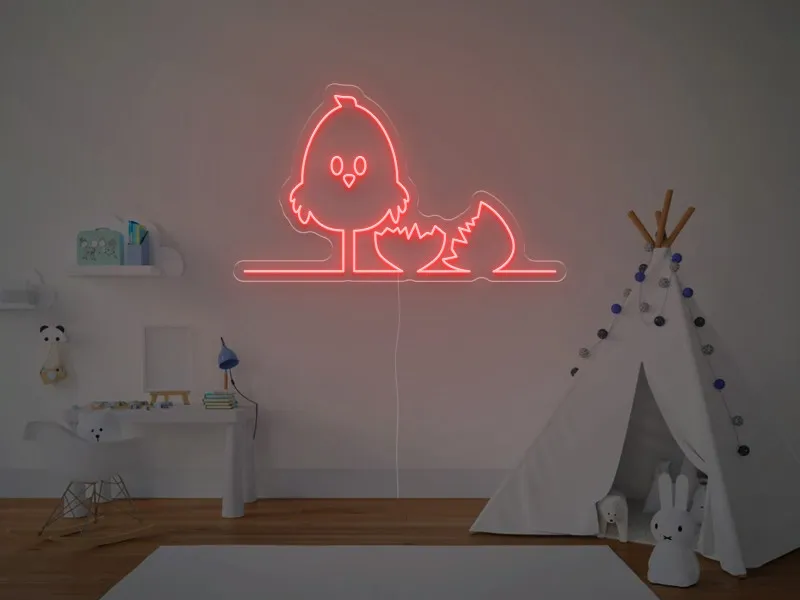 Uccellino - Insegna Neon LED