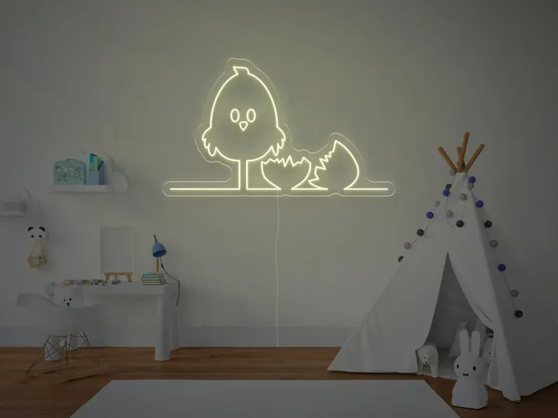 Uccellino - Insegna Neon LED
