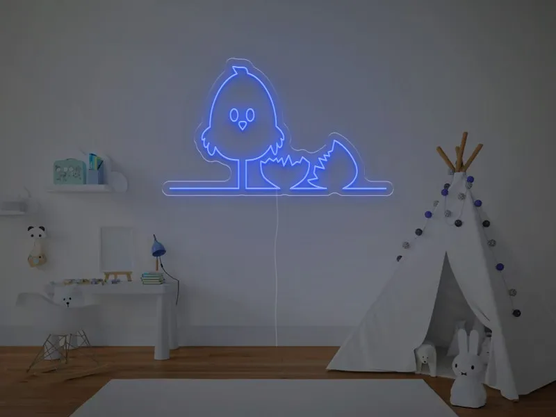 Uccellino - Insegna Neon LED