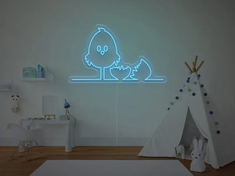 Uccellino - Insegna Neon LED