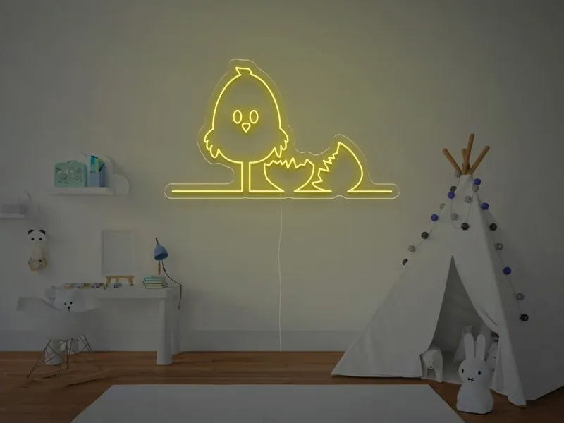 Uccellino - Insegna Neon LED