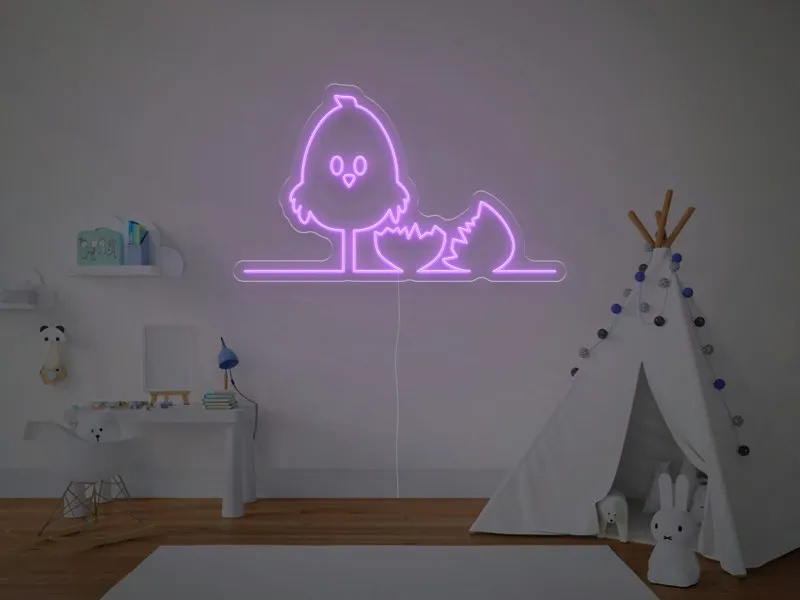 Uccellino - Insegna Neon LED