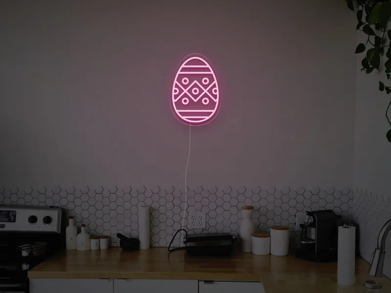 Uovo di Pasqua  - Insegna Neon LED
