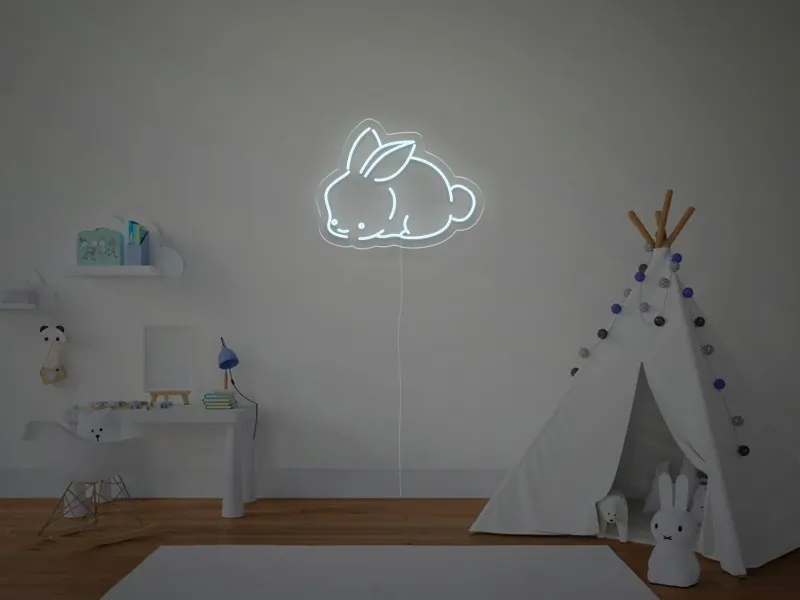 Coniglio  - Insegna Neon LED