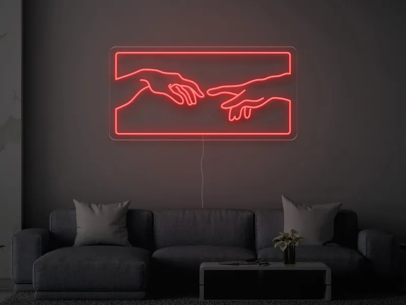 Creation of Adam  - Insegna Neon LED