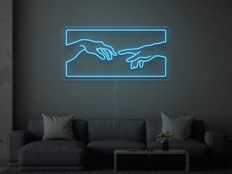Creation of Adam  - Insegna Neon LED