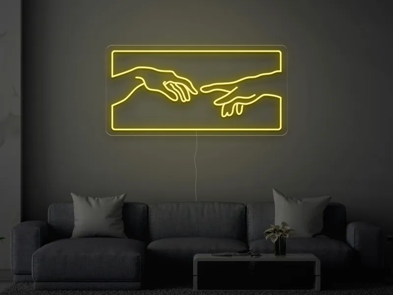 Creation of Adam  - Insegna Neon LED
