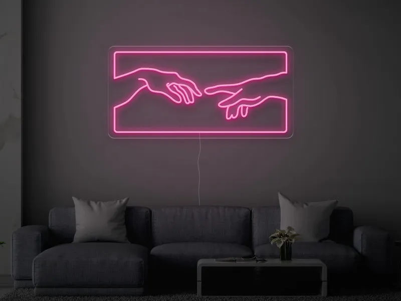 Creation of Adam  - Insegna Neon LED