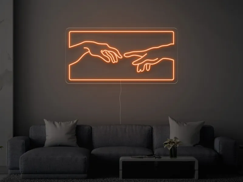 Creation of Adam  - Insegna Neon LED
