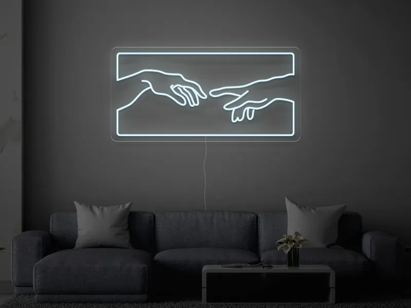 Creation of Adam  - Insegna Neon LED