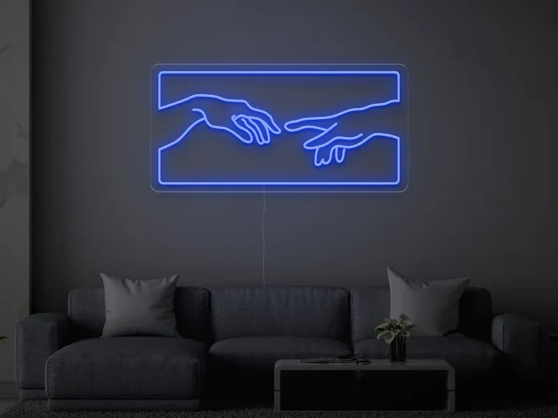 Creation of Adam  - Insegna Neon LED