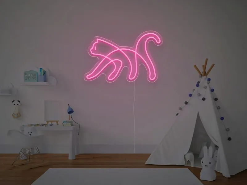 Pisica  - Insegna Neon LED