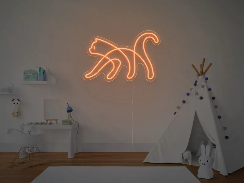 Pisica  - Insegna Neon LED