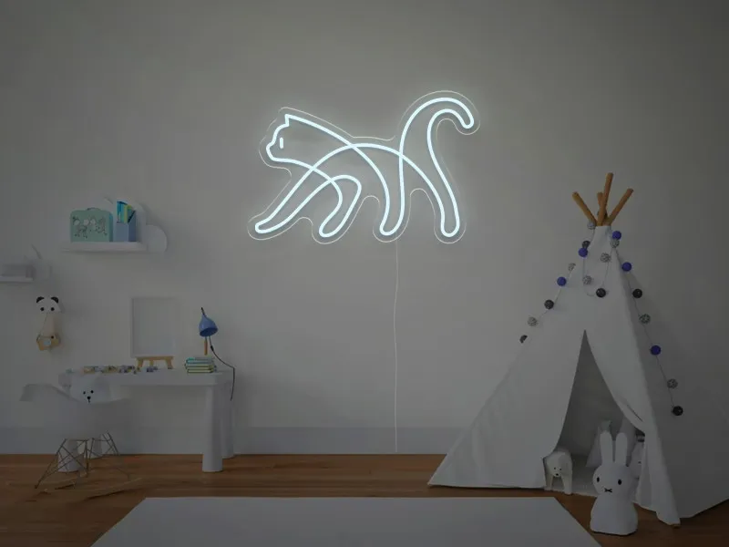 Pisica  - Insegna Neon LED
