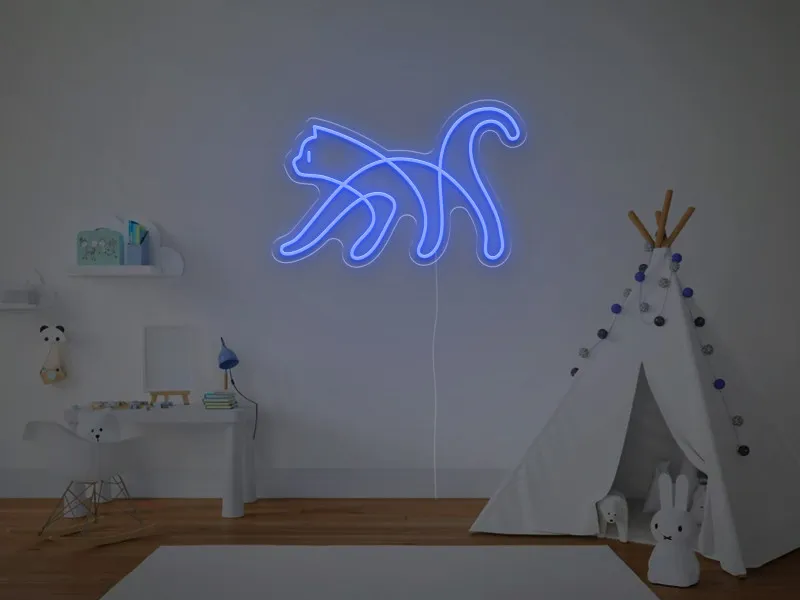Pisica  - Insegna Neon LED