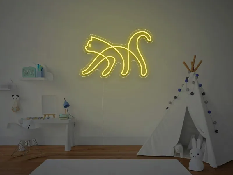 Pisica  - Insegna Neon LED