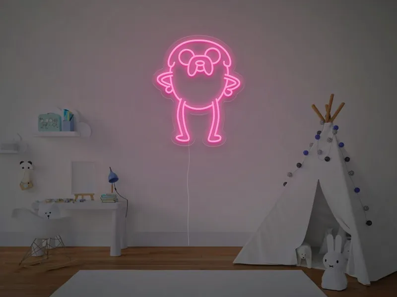 Jake the Dog - Insegna Neon LED