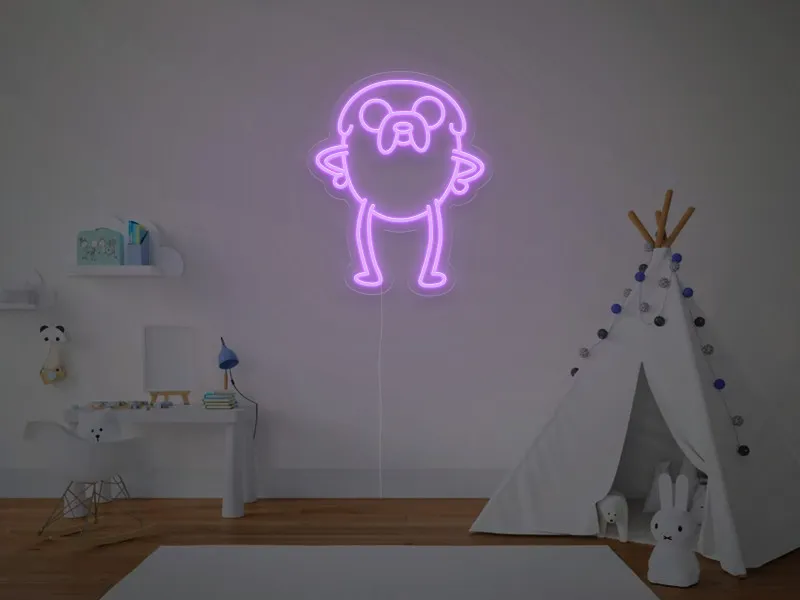 Jake the Dog - Insegna Neon LED