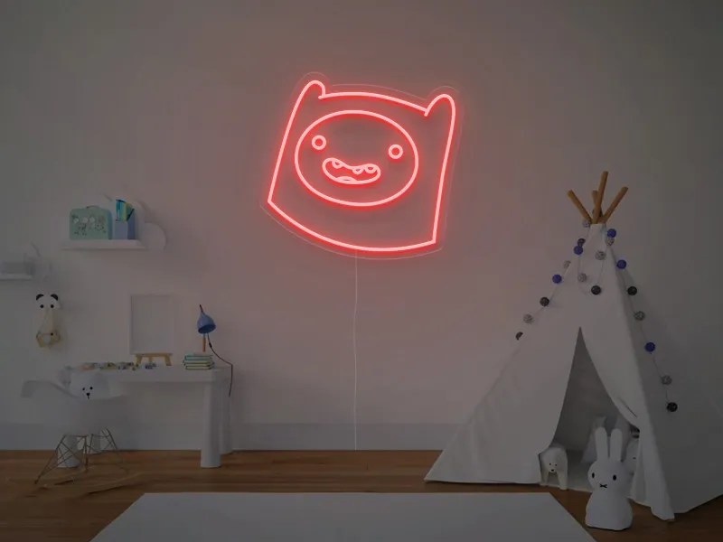 Finn the Human  - Insegna Neon LED