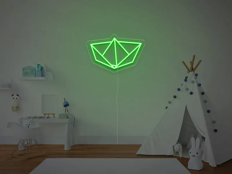 Paperboat - Insegna Neon LED