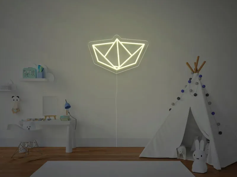 Paperboat - Insegna Neon LED