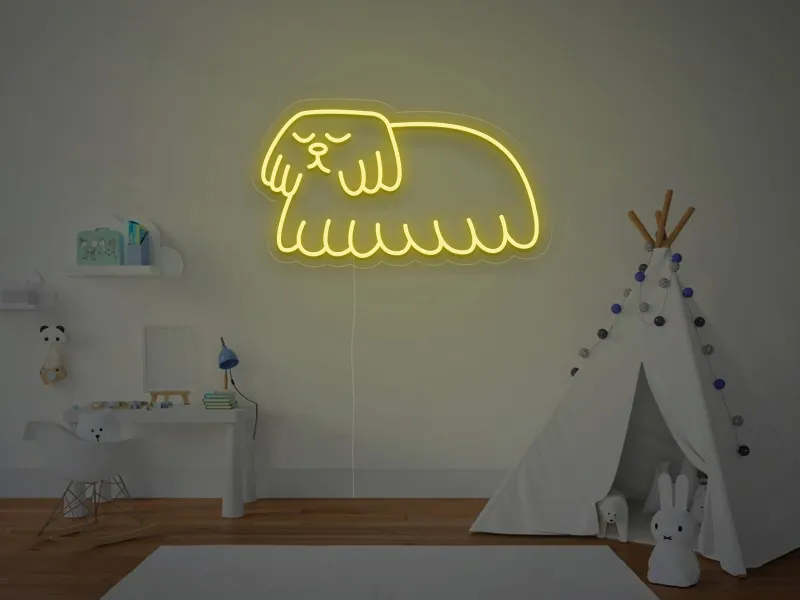 Midnight Gospel Dog - Insegna Neon LED