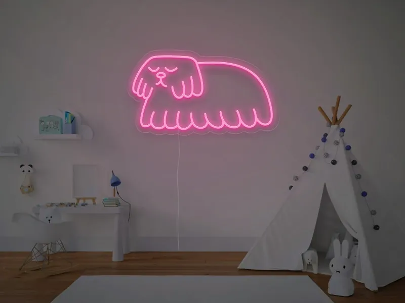Midnight Gospel Dog - Insegna Neon LED