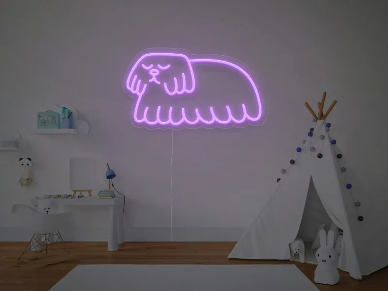 Midnight Gospel Dog - Insegna Neon LED