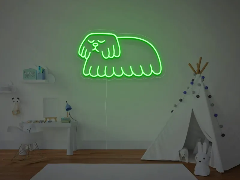 Midnight Gospel Dog - Insegna Neon LED