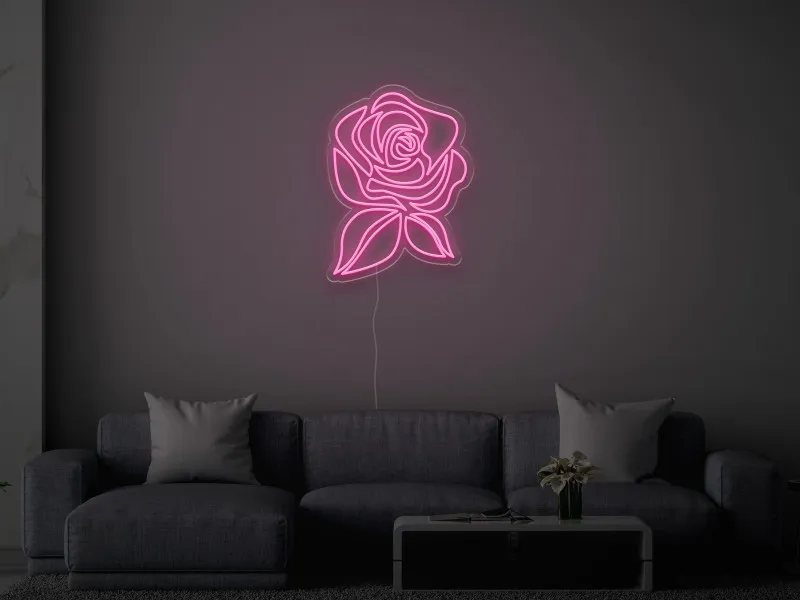 Rose - LED Neon Sign