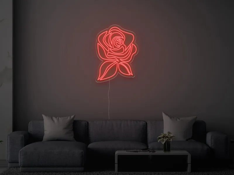 Rose - LED Neon Sign