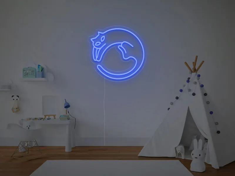 Pisica  - Insegna Neon LED