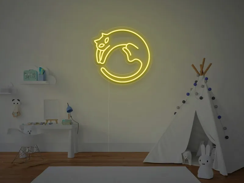 Pisica  - Insegna Neon LED