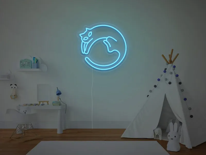 Pisica  - Insegna Neon LED