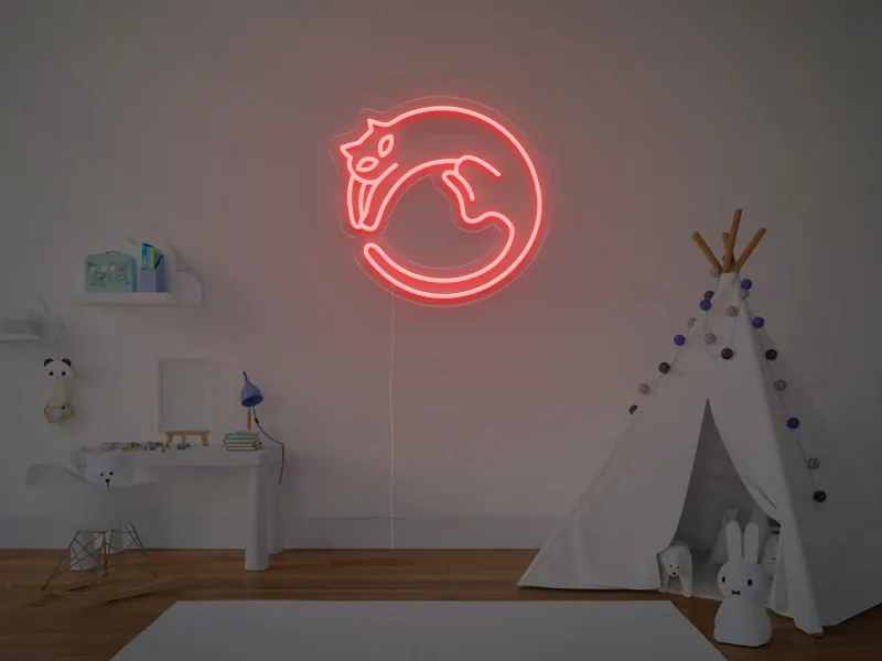 Pisica  - Insegna Neon LED