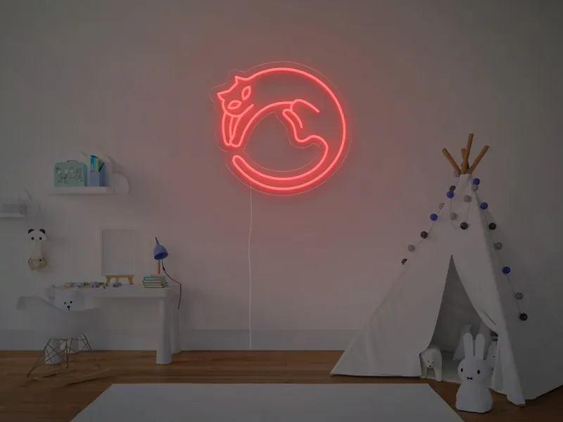 Pisica  - Insegna Neon LED