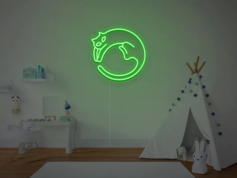 Pisica  - Insegna Neon LED