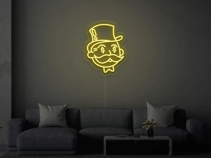 Monopoly - Insegna Neon LED