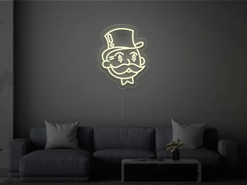 Monopoly - Insegna Neon LED