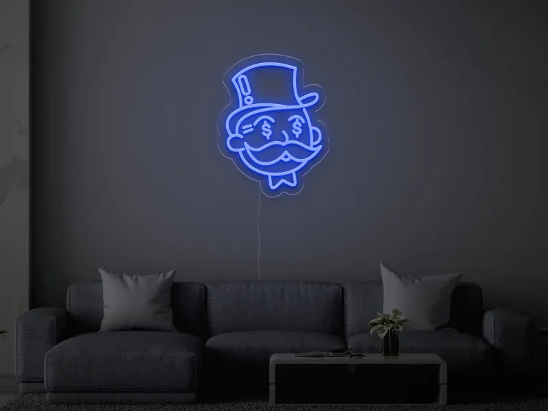 Monopoly - Insegna Neon LED