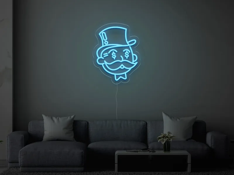 Monopoly - Insegna Neon LED