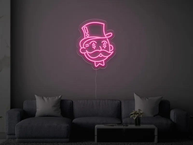 Monopoly - Insegna Neon LED