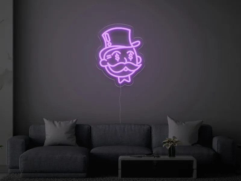 Monopoly - Insegna Neon LED