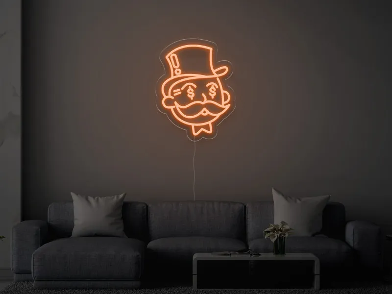 Monopoly - Insegna Neon LED