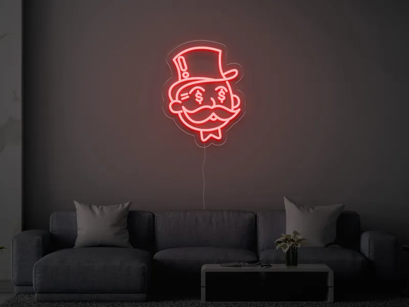 Monopoly - Insegna Neon LED