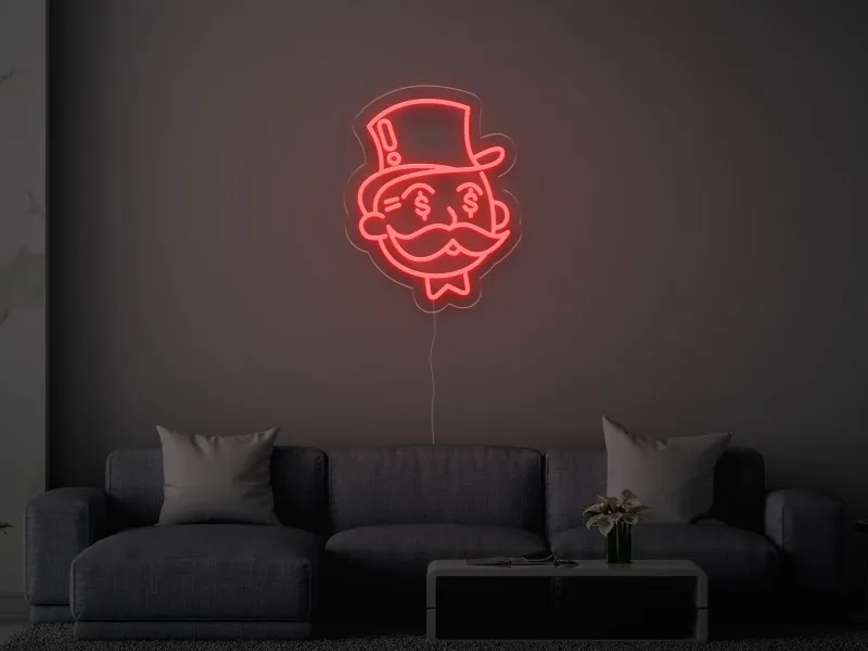 Monopoly - Insegna Neon LED