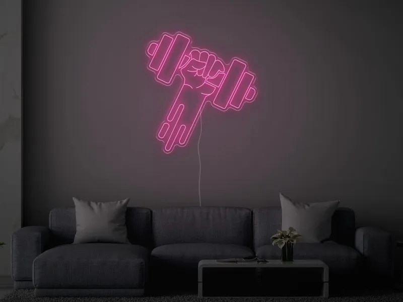 Strong Hand - Insegna Neon LED